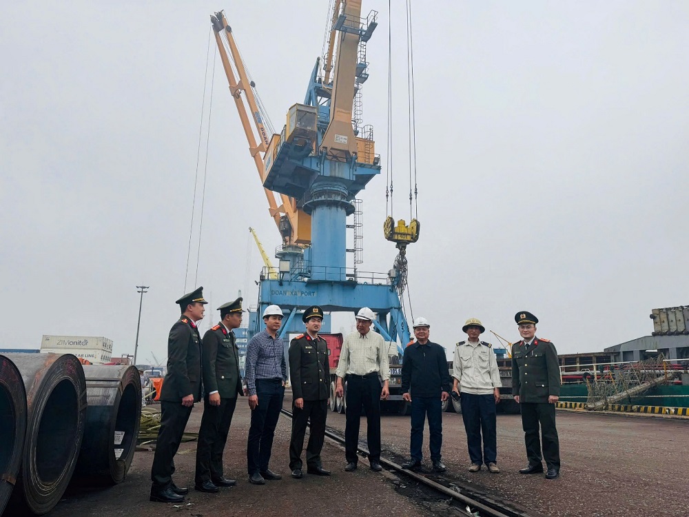 Tăng cường đảm bảo an ninh kinh tế, an ninh trật tự tại Cảng Đoạn Xá, Hải Phòng